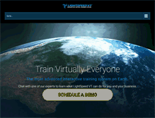 Tablet Screenshot of lightspeedvt.com